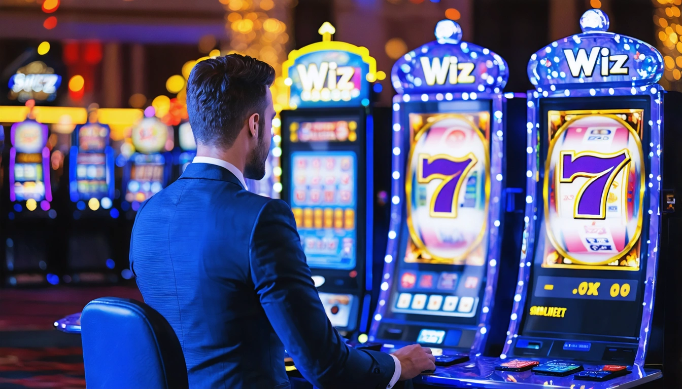 Complete Wiz slots casino registration and account setup